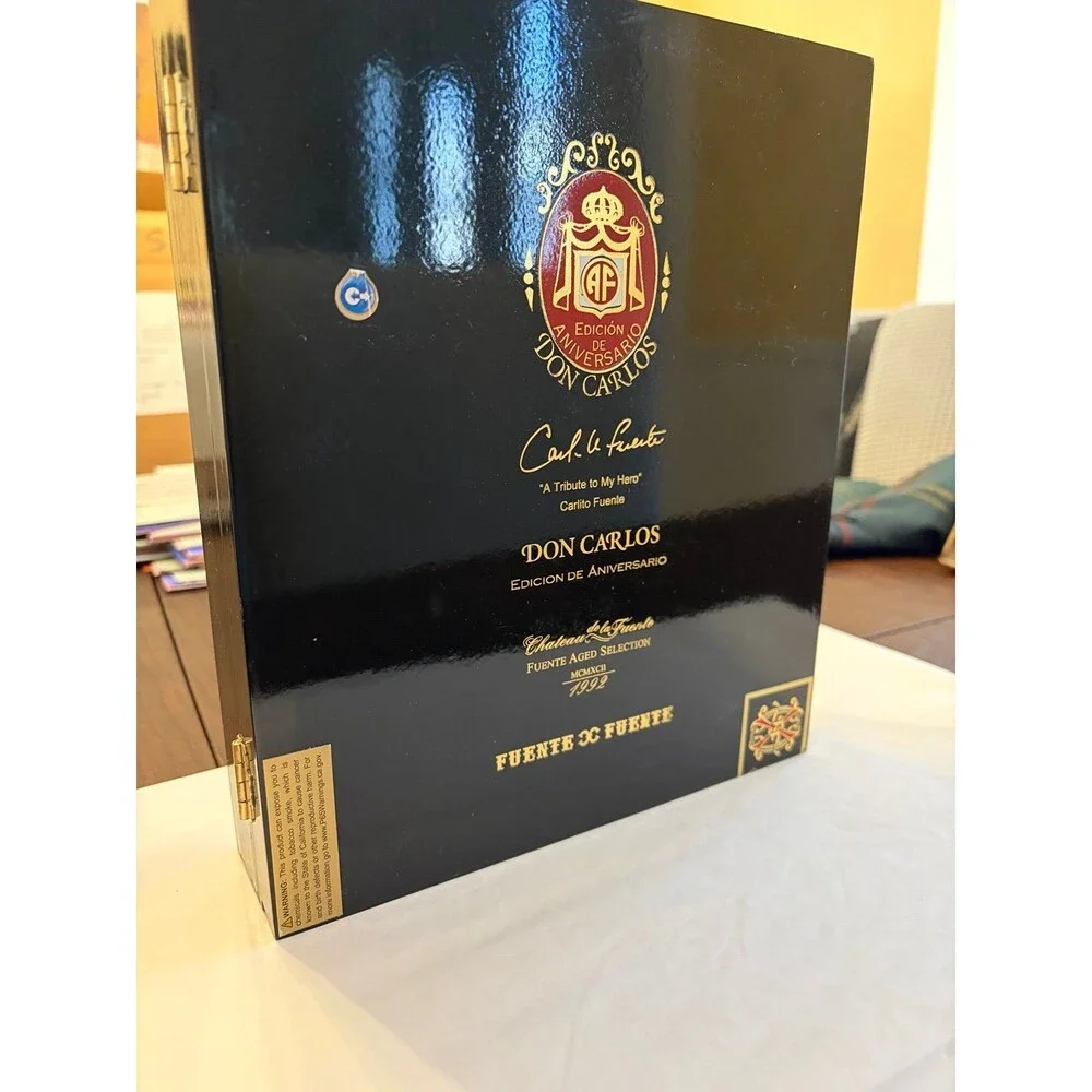 Don Carlos Anniversary Edition Cigar Box